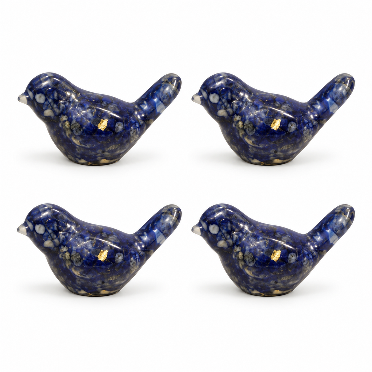 Four Tiny Rack Birds