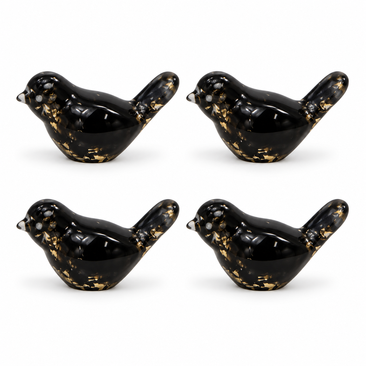 Four Tiny Rack Birds