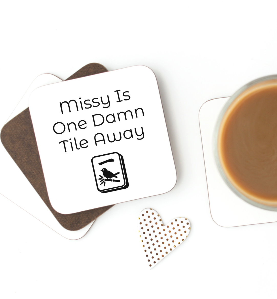 Custom Mahjong Coasters
