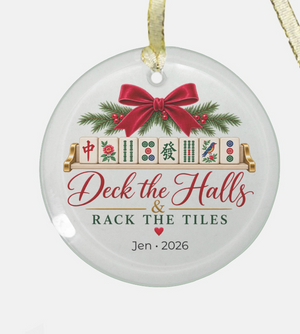 Personalized Mahjong Ornaments